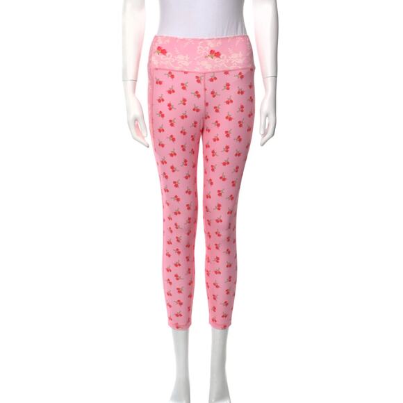 LoveshackFancy Highland Legging in Rosy Romance XS - Picture 2 of 4